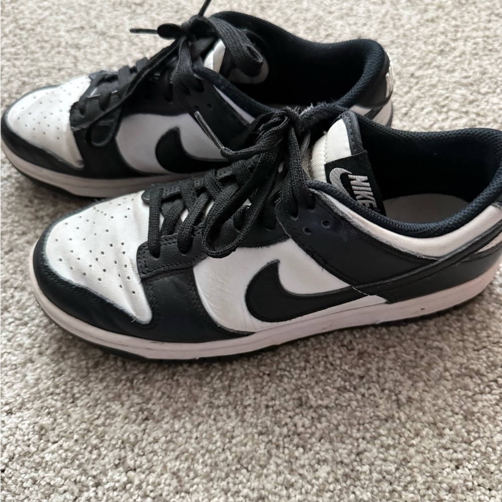 Nike Black and White panda dunks Women's Sneakers